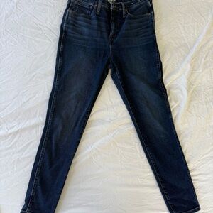 Madewell 10-inch high rise skinny jean